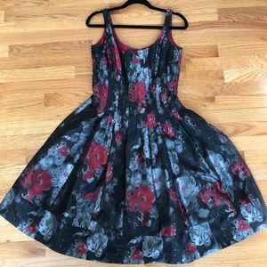 50s style party dress.